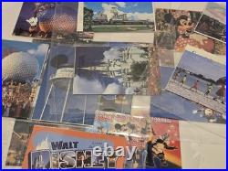 Disney Vtg Huge Lot Of 120+ Postcards Disneyland World Magic Kingdom Mgm Epcot Disney Vtg Huge Lot Of 120+ Postcards Disneyland World Magic Kingdom Mgm Epcot