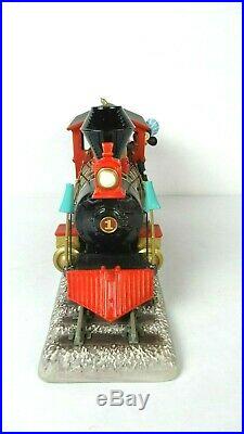 Disney WDCC 1217782 Theme Park Train I Have Always Loved Trains Engineer Mickey