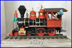 Disney WDCC I have always loved trains Theme Park Train withEngineer Mickey
