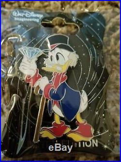 Disney WDI 60th Diamond Celebration LE 250 Pin Scrooge McDuck