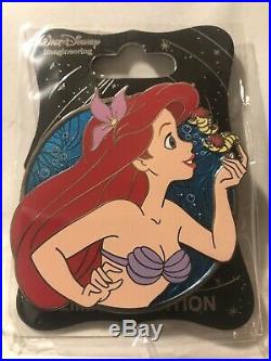Disney WDI Ariel Profile Pin Little Mermaid LE 250