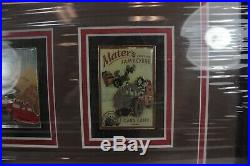 Disney WDI Cars Land Attraction Posters 3 Pin AP Frame Mater Lightning McQueen