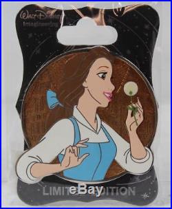 Disney WDI Imagineer LE 250 Pin Heroines Profile Beauty and The Beast Belle VTF