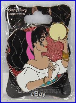 Disney WDI Imagineering LE 250 Pin Heroines Profile Hunchback Esmeralda
