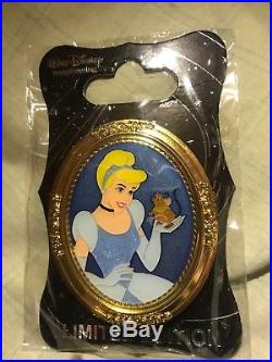 Disney WDI Imagineering Princess Gold Frame Cinderella LE 250 Pin