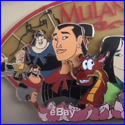 Disney WDI LE 200 Mulan 20th Anniversary Jumbo Pin with box