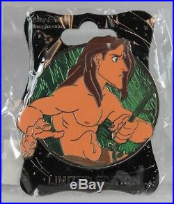 Disney WDI LE 250 Pin Heroes Profile Tarzan Vine King of The Jungle