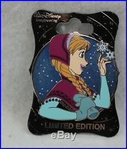 Disney WDI LE 250 Pin Heroines Profile Frozen Anna