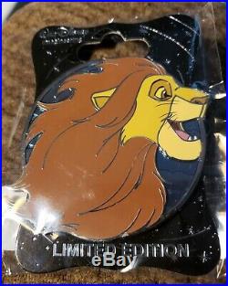 Disney WDI LE 250 The Lion King Adult Simba Heroes Profile Pin