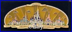 Disney WDW Happiest Celebration On Earth Theme Park Castles Super Jumbo LE Pin