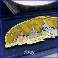 Disney WDW Happiest Celebration on Earth Theme Park Castles LE 1500 Jumbo Pin