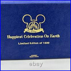 Disney WDW Happiest Celebration on Earth Theme Park Castles LE 1500 Jumbo Pin