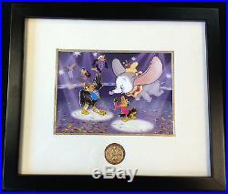 Disney WDW Mickey's Parti Gras Dumbo and the Gang 2 pin Frame Set LE50
