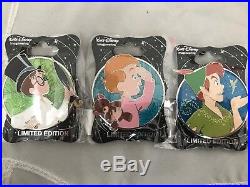Disney Wdi Heroes Profile Pins Peter Pan And Brothers