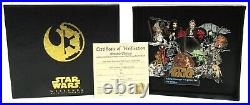 Disney World 2006 Star Wars Weekends Limited Edition 750 Pin Set With Outer Box