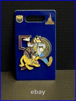 Disney World 50th Anniversary Park Pins Cinderella Castle All 6 Pins in Set