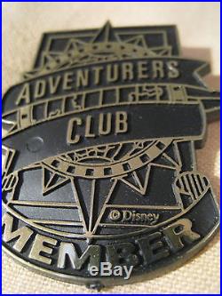 Disney World Adventurers Club Member Pin c. 1992