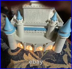 Disney World Cinderella Castle Monorail Park Playset Lights & Sound