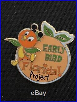 Disney World Early bird Florida Project pin Orange Bird LE 750 VHTF RARE Wdw