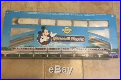 Disney World Land Theme Park Green Monorail Playset Original Box Complete RARE