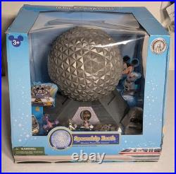 Disney World Monorail Spaceship Earth Epcot Adventure Playset Mickey Mouse -New