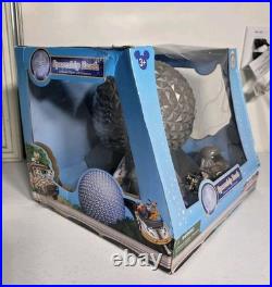 Disney World Monorail Spaceship Earth Epcot Adventure Playset Mickey Mouse -New