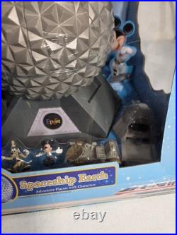 Disney World Monorail Spaceship Earth Epcot Adventure Playset Mickey Mouse -New