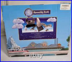 Disney World Monorail Spaceship Earth Epcot Adventure Playset Mickey Mouse -New