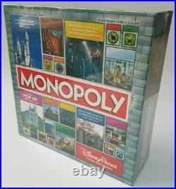 Disney World Parks Theme Park Edition Monopoly Pop Up Castle Board Game Mickey