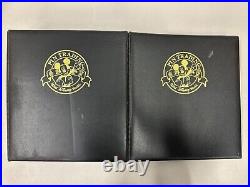 Disney World Pin Collection 2 Binders With 127 Pins Haunted Mansion Goofy & More