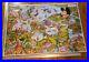 Disney World Resort Attraction Theme Park Wall Map Tour poster 1990’s 39×27 VTG