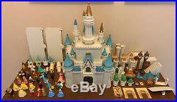 Disney World Theme Park Monorail Cinderella Castle Playset + Figures & Extras