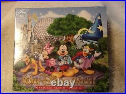 Disney World Theme Park Official Album Music (CD, 2-Disc) FACTORY SEALED OOP