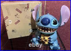 Disney World Theme Park Stitch Ceramic Cookie Jar Lilo & Stitch RARE with Box