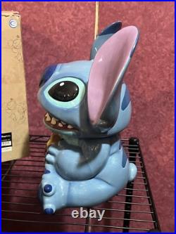 Disney World Theme Park Stitch Ceramic Cookie Jar Lilo & Stitch RARE with Box
