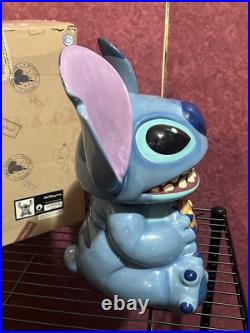 Disney World Theme Park Stitch Ceramic Cookie Jar Lilo & Stitch RARE with Box