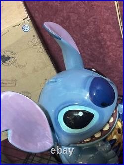 Disney World Theme Park Stitch Ceramic Cookie Jar Lilo & Stitch RARE with Box