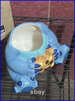 Disney World Theme Park Stitch Ceramic Cookie Jar Lilo & Stitch RARE with Box