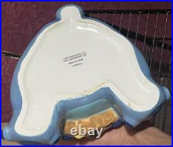 Disney World Theme Park Stitch Ceramic Cookie Jar Lilo & Stitch RARE with Box