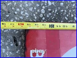 Disney World Theme Park Used Prop Hollywood Studios REQUEST BUS STOP Street Sign