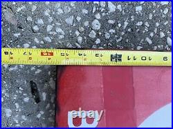 Disney World Theme Park Used Prop Hollywood Studios REQUEST BUS STOP Street Sign