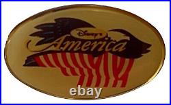Disney's America Theme Park Logo Pin (The Park That Never Came To Be)