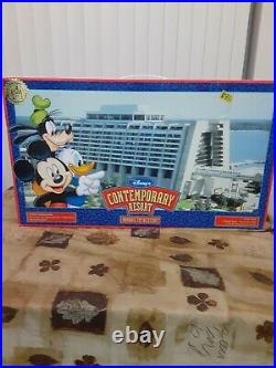 Disney's CONTEMPORARY RESORT Monorail Playset Theme Park Toy Accessory Boxed