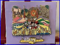 Disney's California Adventure 5th Anniversary Jumbo Collector Pin Ltd Ed 500