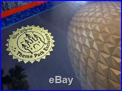 Disney's Epcot Spaceship Earth Monorail Toy Accessory Theme Park with Box