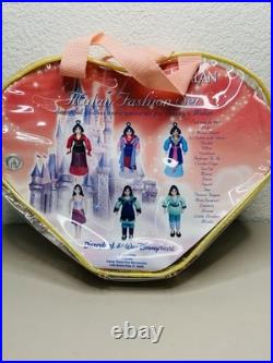 Disney's Mulan Fashion Set Figures (Disney Theme Parks Exclusive) Rare Read
