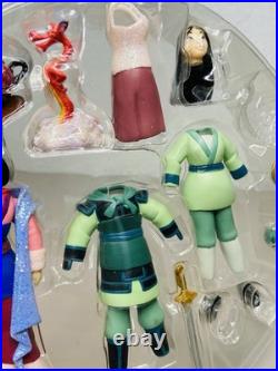 Disney's Mulan Fashion Set Figures (Disney Theme Parks Exclusive) Rare Read