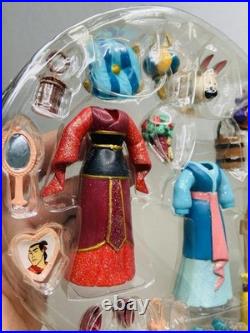 Disney's Mulan Fashion Set Figures (Disney Theme Parks Exclusive) Rare Read
