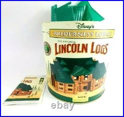 Disney's Wilderness Lodge Lincoln Logs Theme Park Edition Complete Set
