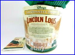 Disney's Wilderness Lodge Lincoln Logs Theme Park Edition Complete Set